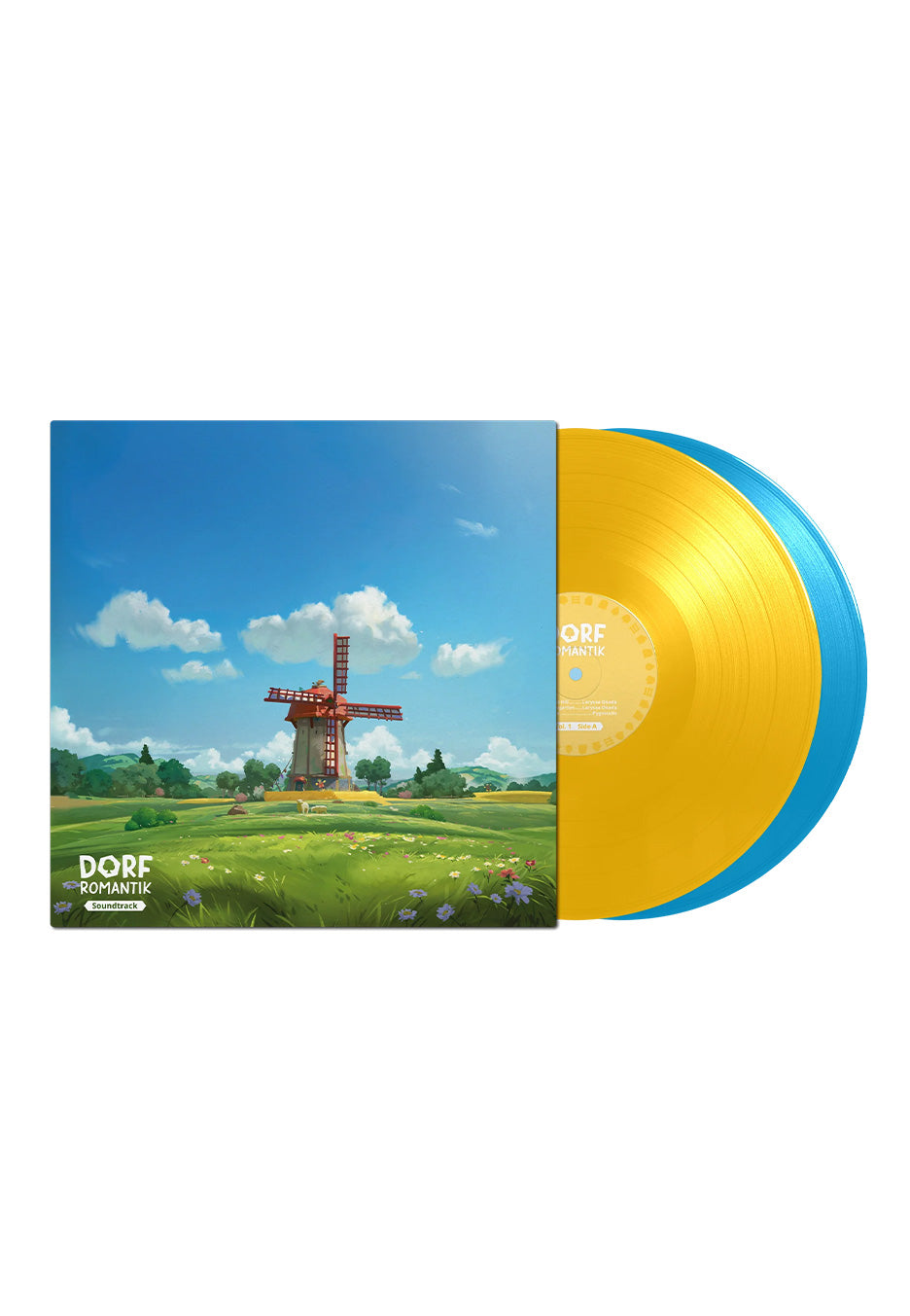 Dorfromantik - Dorfromantik OST Ltd. Yellow & Sky Blue - Colored 2 Vinyl | Neutral-Image