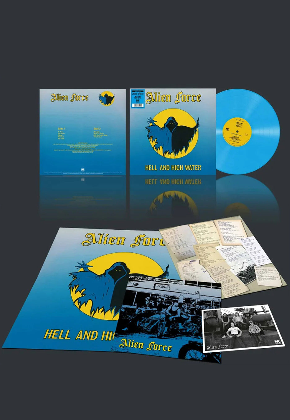 Alien Force - Hell And High Water Ltd. Blue - Colored Vinyl | Neutral-Image