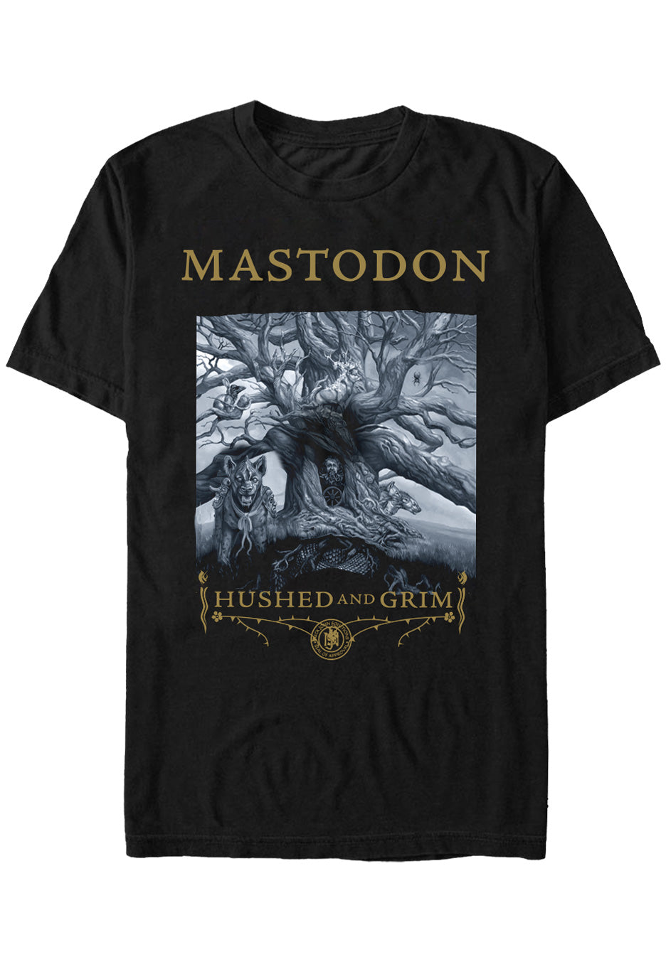 Mastodon - Hushed And Grim Cover V1 - T-Shirt | Neutral-Image