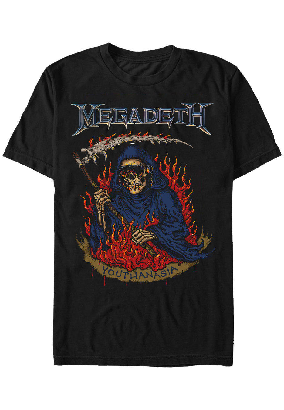 Megadeth - Reaper Flames - T-Shirt | Neutral-Image