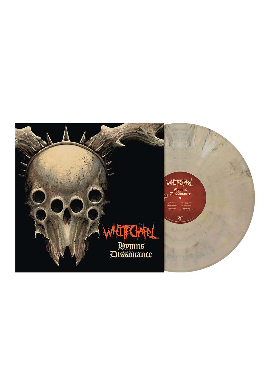 Whitechapel - Hymns in Dissonance Ltd. Beige Brown - Marbled Vinyl | Neutral-Image