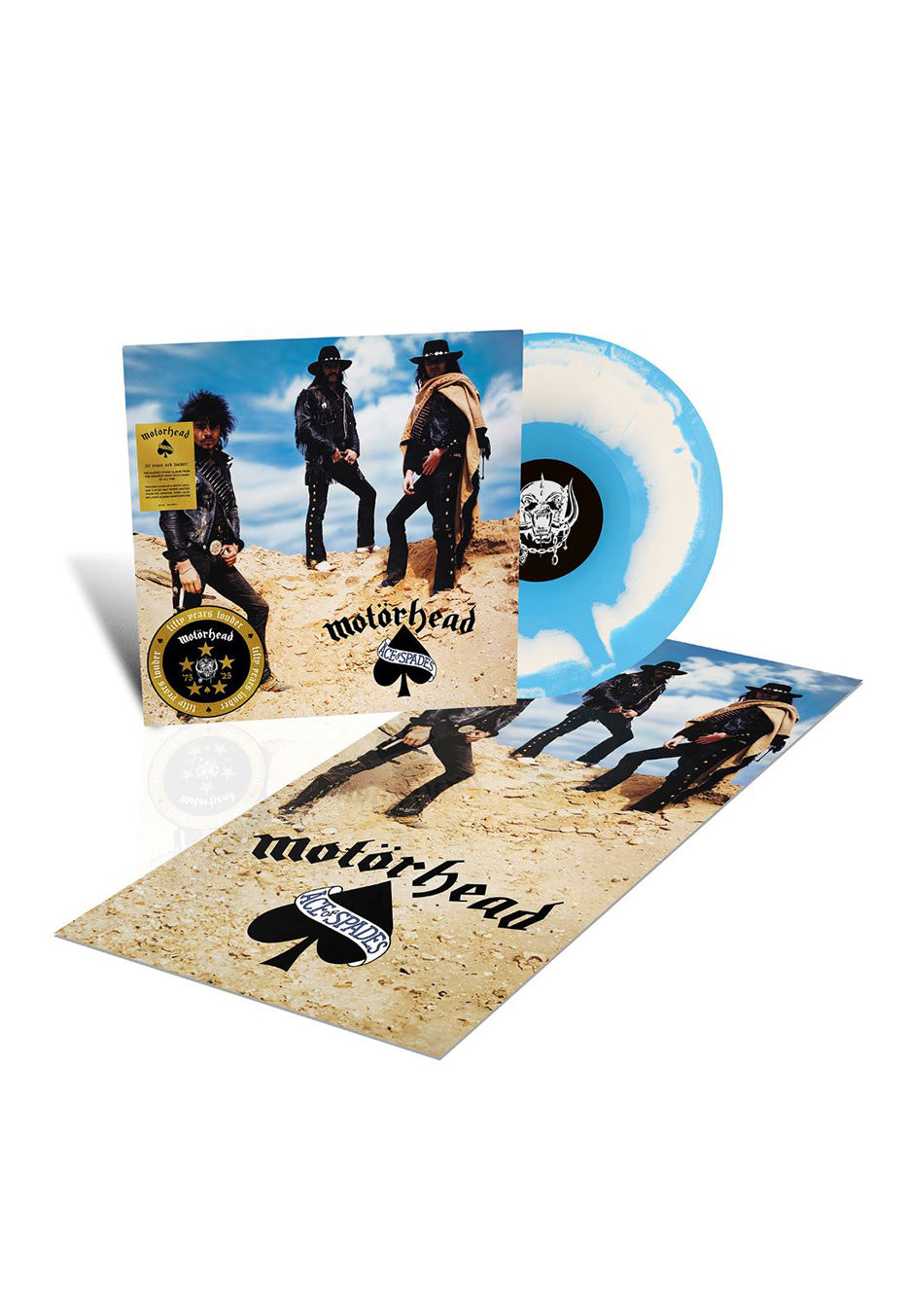 Motörhead - Ace Of Spades Ltd. 50th Anniversary Blue/White - Splattered Vinyl | Neutral-Image