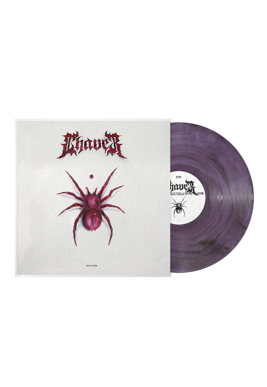 Chaver - Of Gloom Ltd. Puple/Black/White - Vortex Vinyl | Neutral-Image