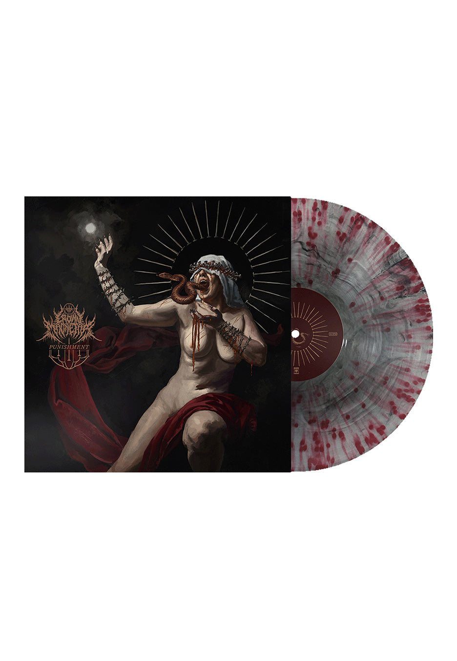 Crown Magnetar - Punishment Ltd. Red/Black/Clear - Splatter Vinyl | Neutral-Image