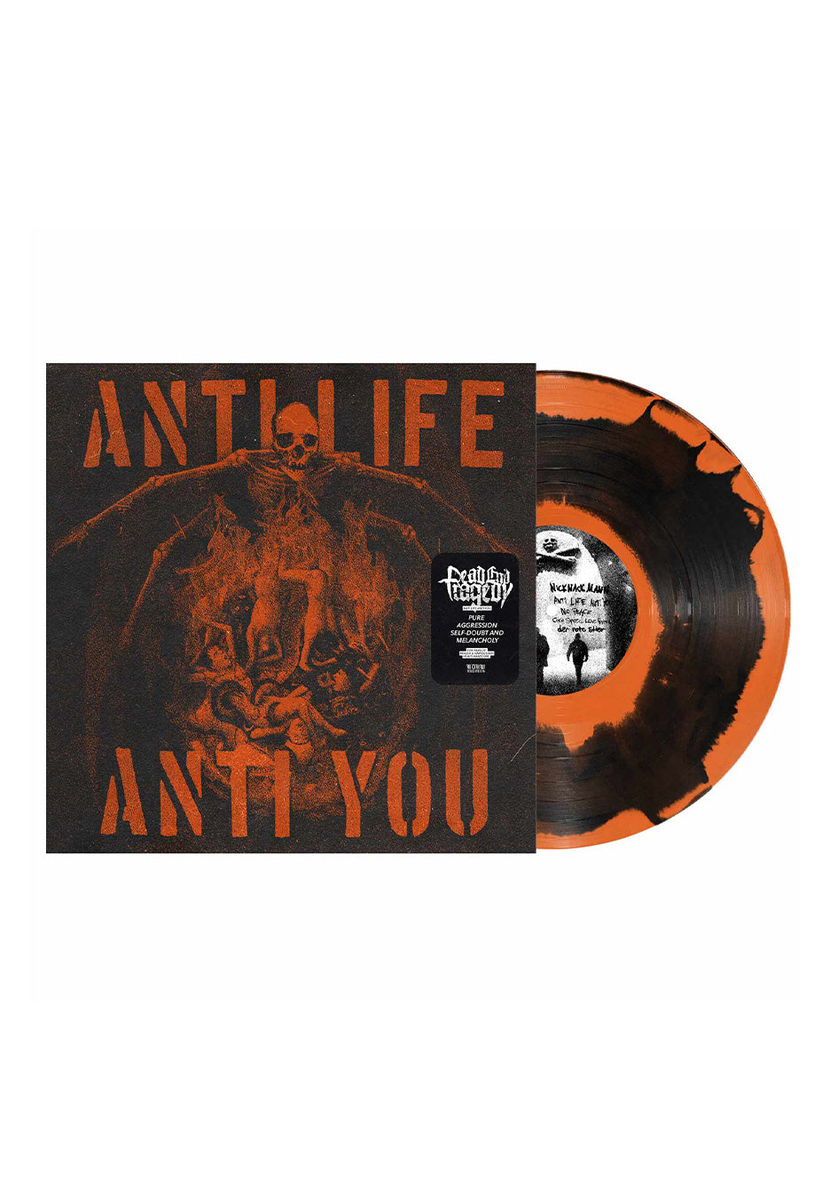 Dead End Tragedy - Anti Life Anti You Ltd. Orange/Black - Swirl Vinyl | Neutral-Image