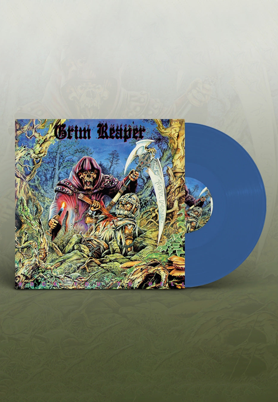 Grim Reaper - Rock You To Hell Ltd. Blue - Colored Vinyl | Neutral-Image