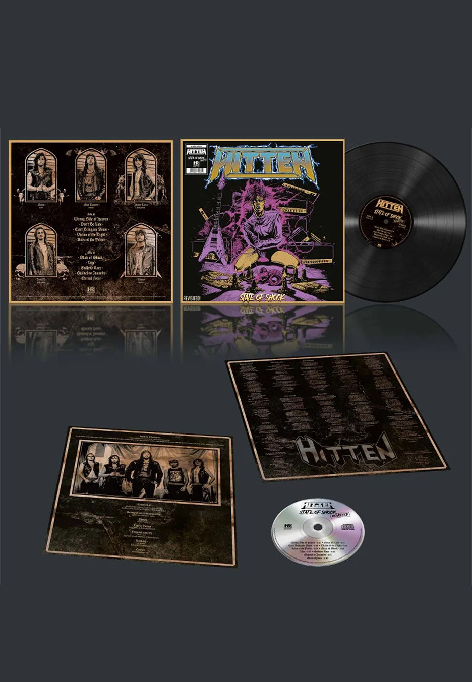 Hitten - State Of Shock - Revisited Ltd. Black - Vinyl | Neutral-Image