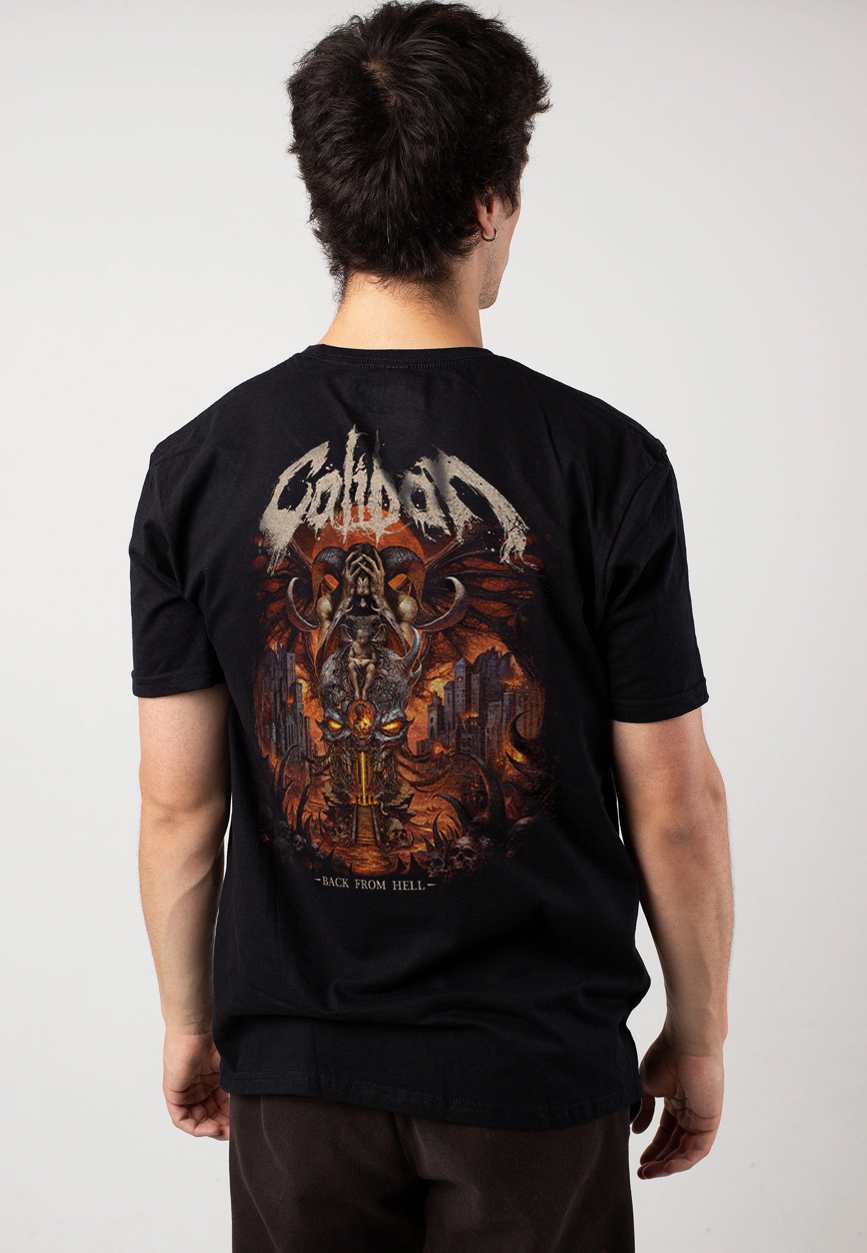 Caliban - Back From Hell Artwork - T-Shirt | Men-Image