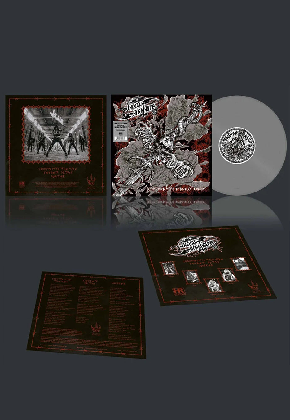 Indian Nightmare - Banished Into Endless Chaos Ltd. Silver - Colored Vinyl | Neutral-Image