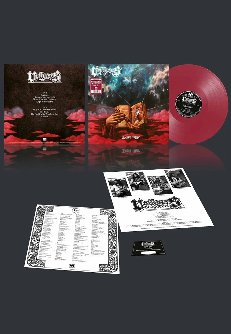 Vultures Vengeance - Dust Age Ltd. Oxblood - Colored Vinyl | Neutral-Image