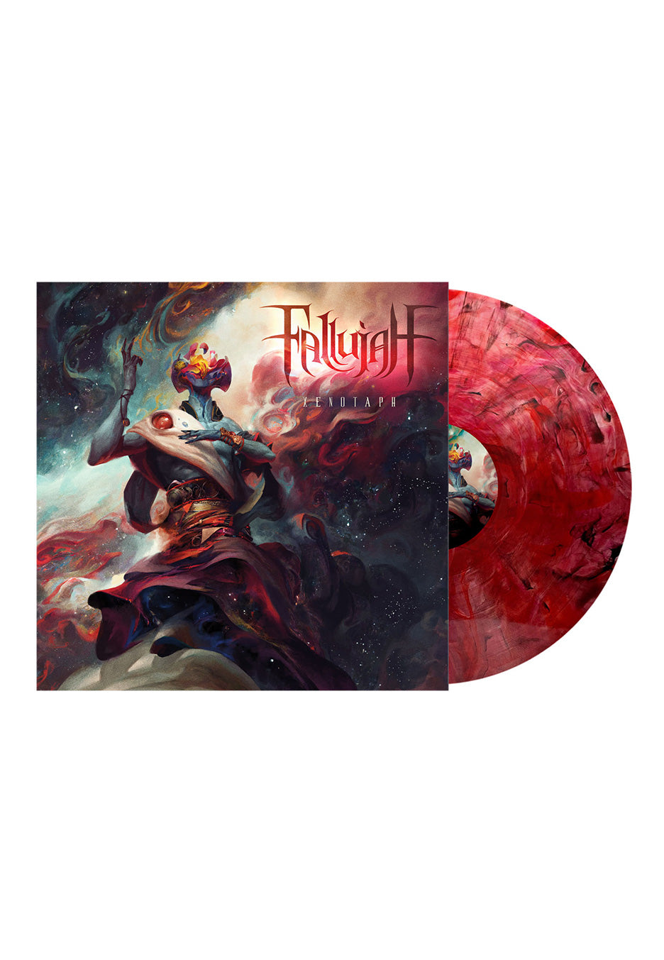 Fallujah - Xenotaph Red/Black Swirl - Marbled Vinyl | Neutral-Image