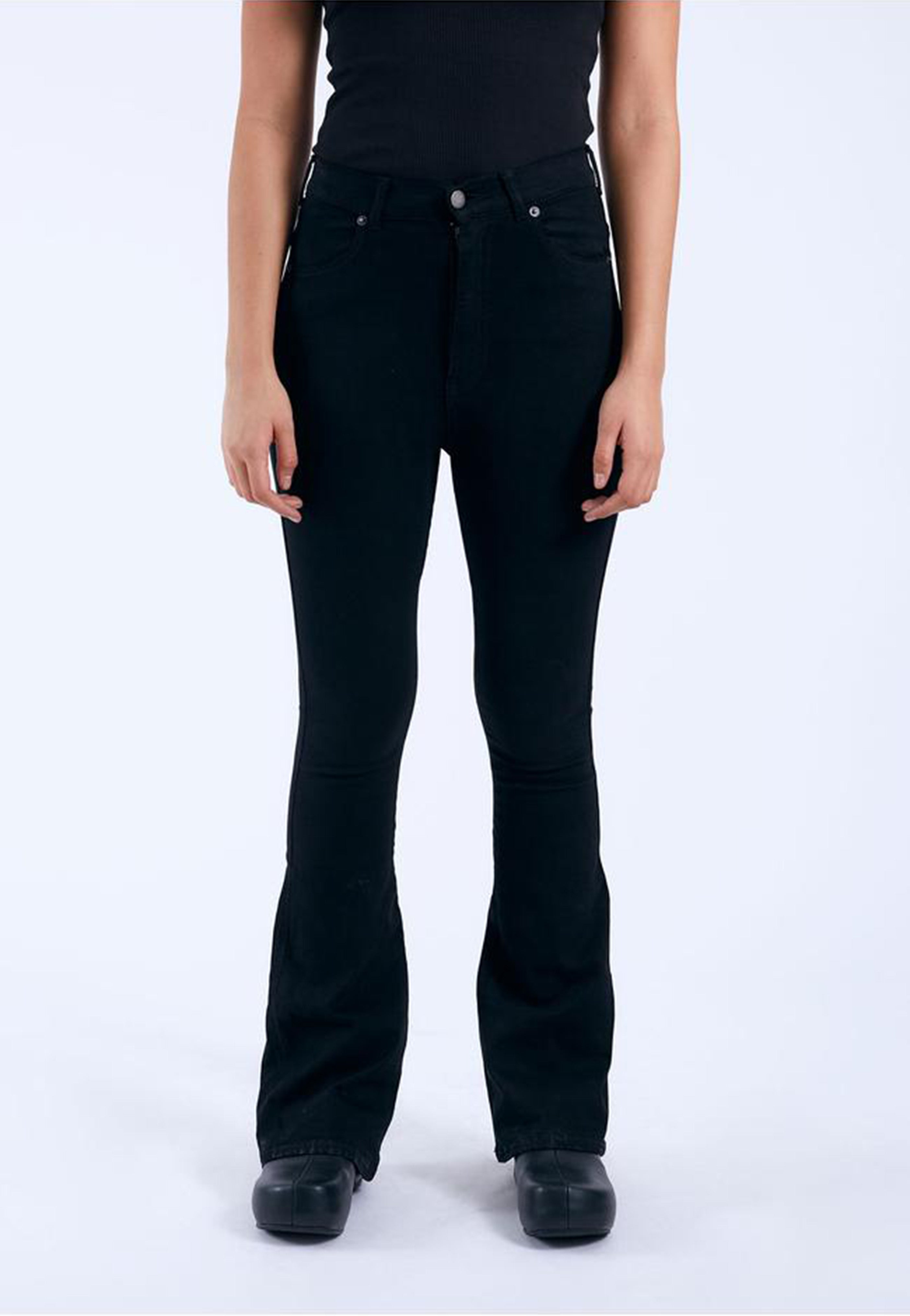 Dr. Denim - Moxy Flare Black - Jeans | Women-Image