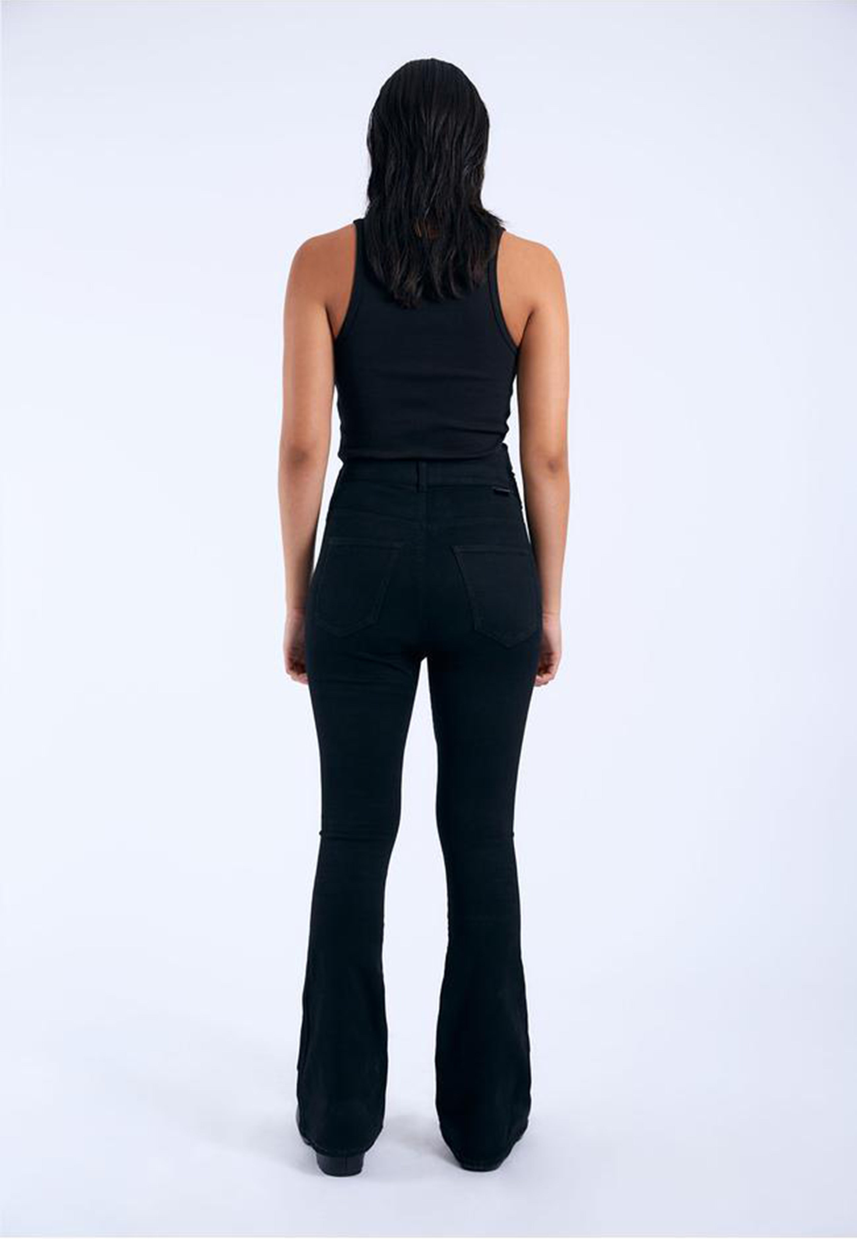 Dr. Denim - Moxy Flare Black - Jeans | Women-Image