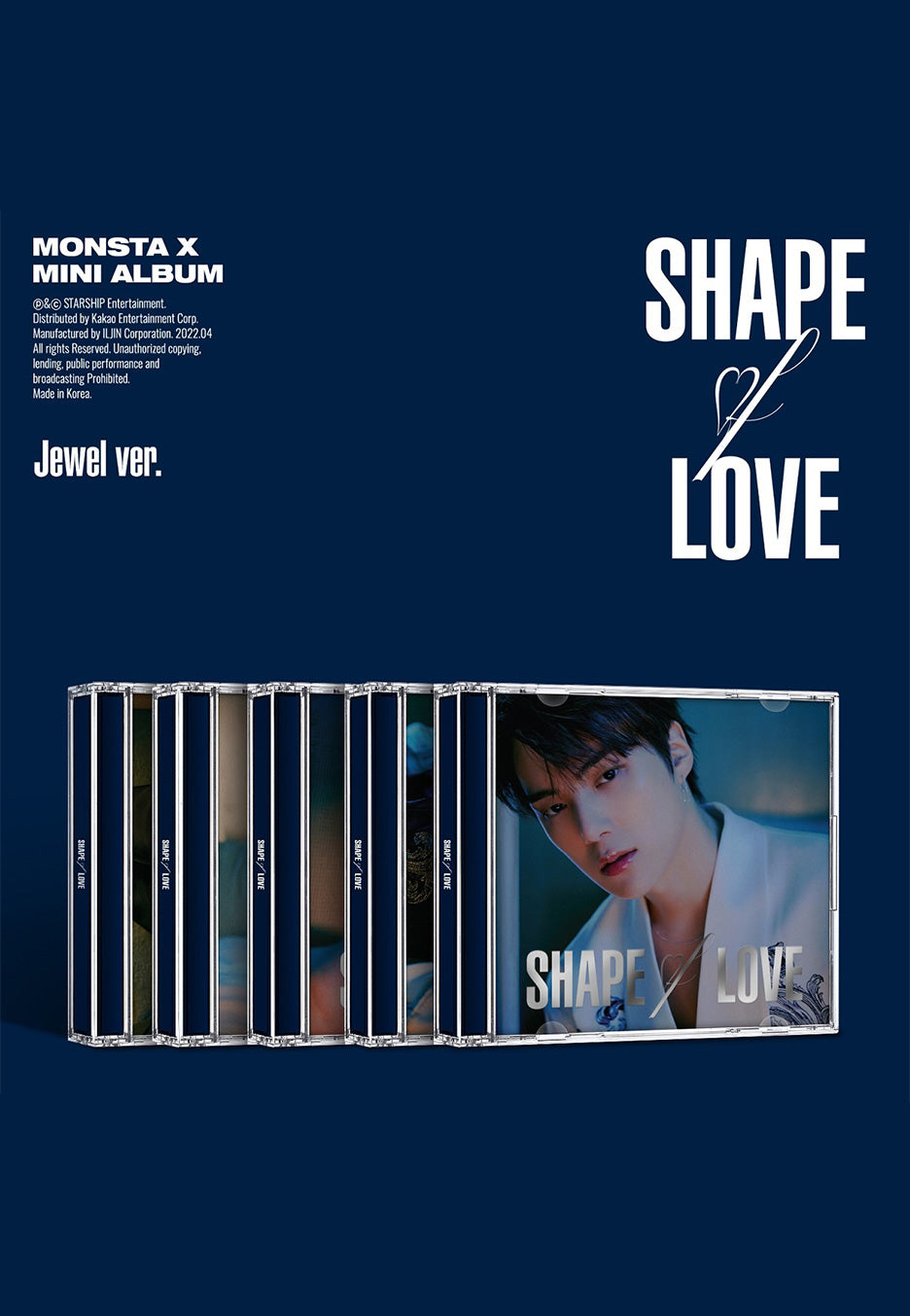 Monsta X - Shape Of Love (Member Version) - CD | Neutral-Image