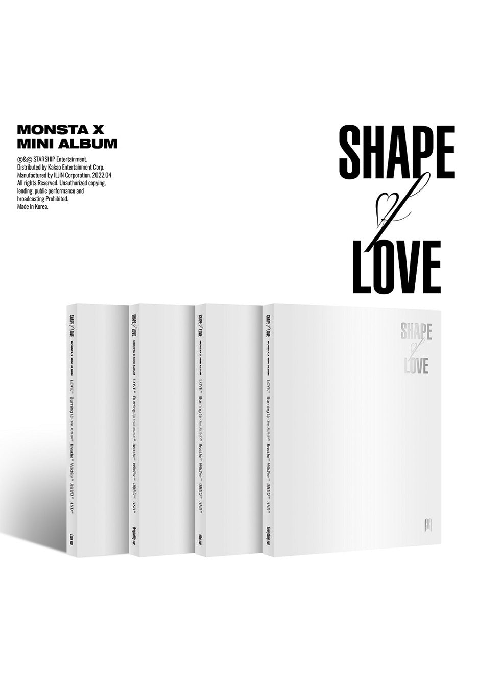 Monsta X - Shape Of Love - CD | Neutral-Image