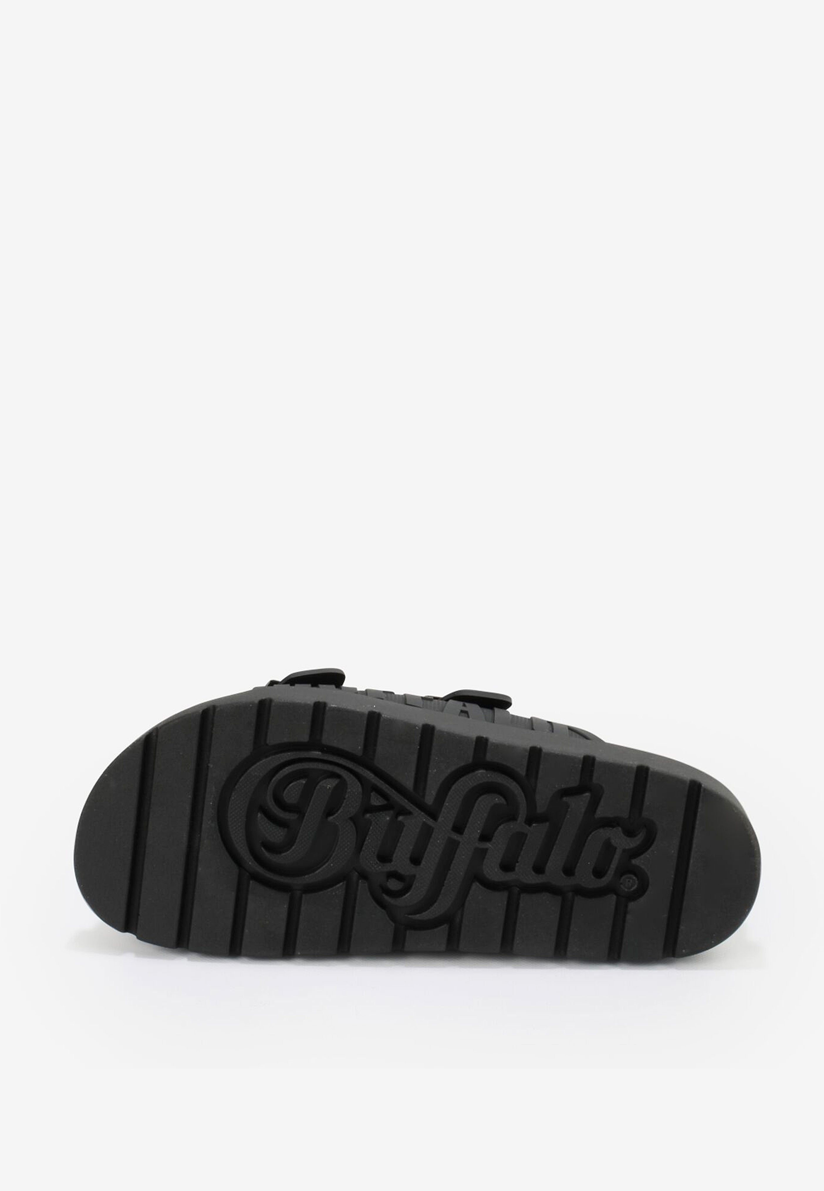 Buffalo - Eve Sol Vegan Rubber Black - Girl Slides | Women-Image