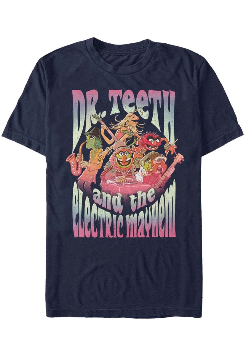 The Muppets - Dr Teeth Band Navy - T-Shirt | Men-Image