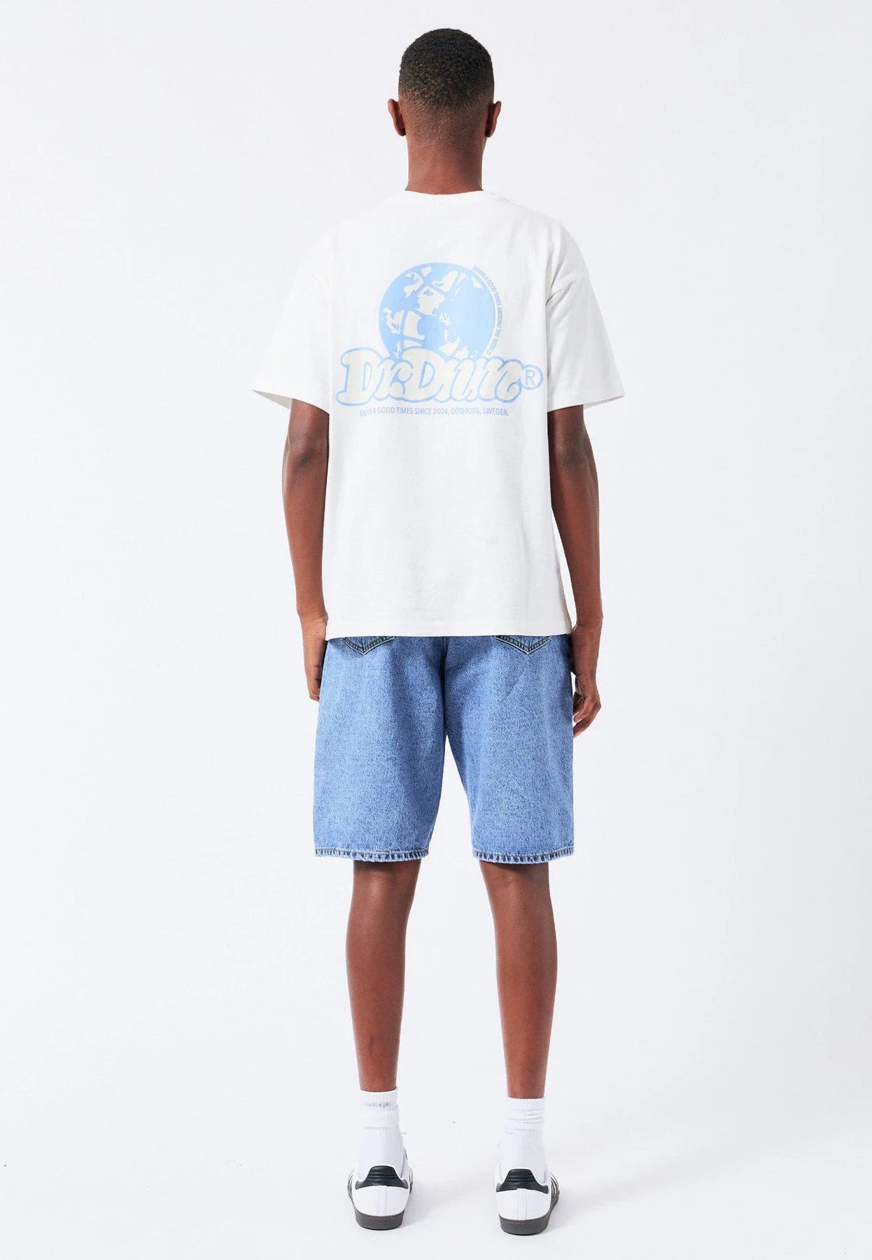 Dr. Denim - Omar Short Stream Sky Retro - Shorts | Men-Image