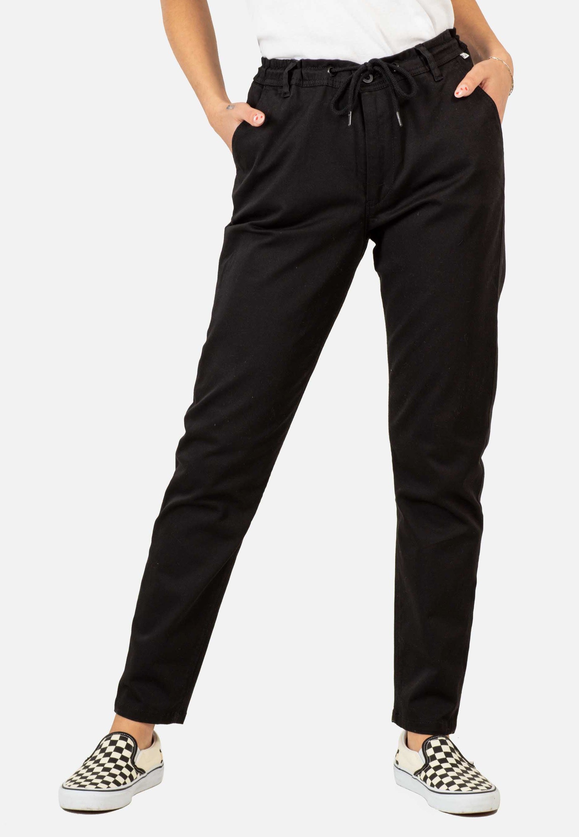 REELL - Reflex Women Chino Always Black - Pants | Women-Image