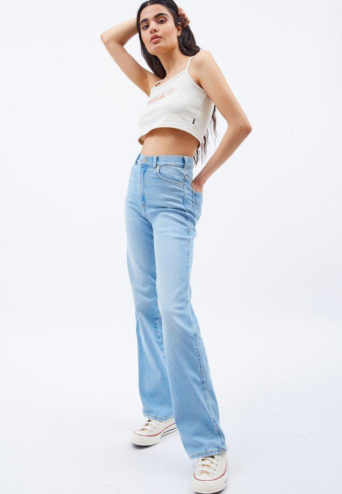 Dr. Denim - Moxy Straight Reinga Pale Used - Jeans | Women-Image