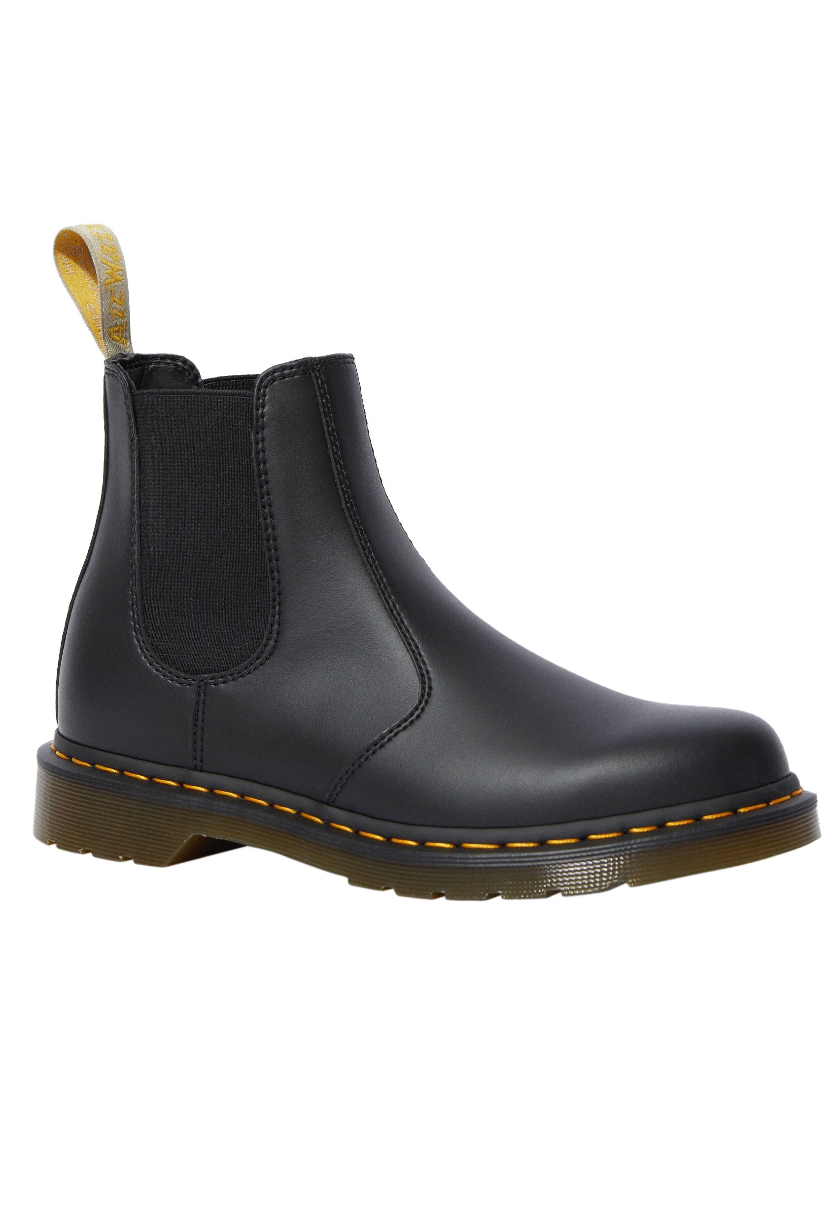 Dr. Martens - Vegan 2976 Chelsea Boots Black Felix Rub Off - Shoes | Men-Image