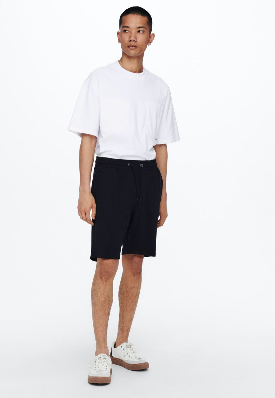 Only & Sons - Neil Life Black - Shorts | Men-Image