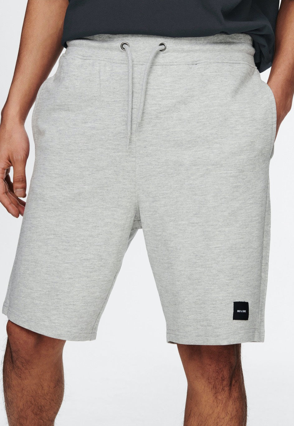 Only & Sons - Neil Life Light Grey Melange - Shorts | Men-Image