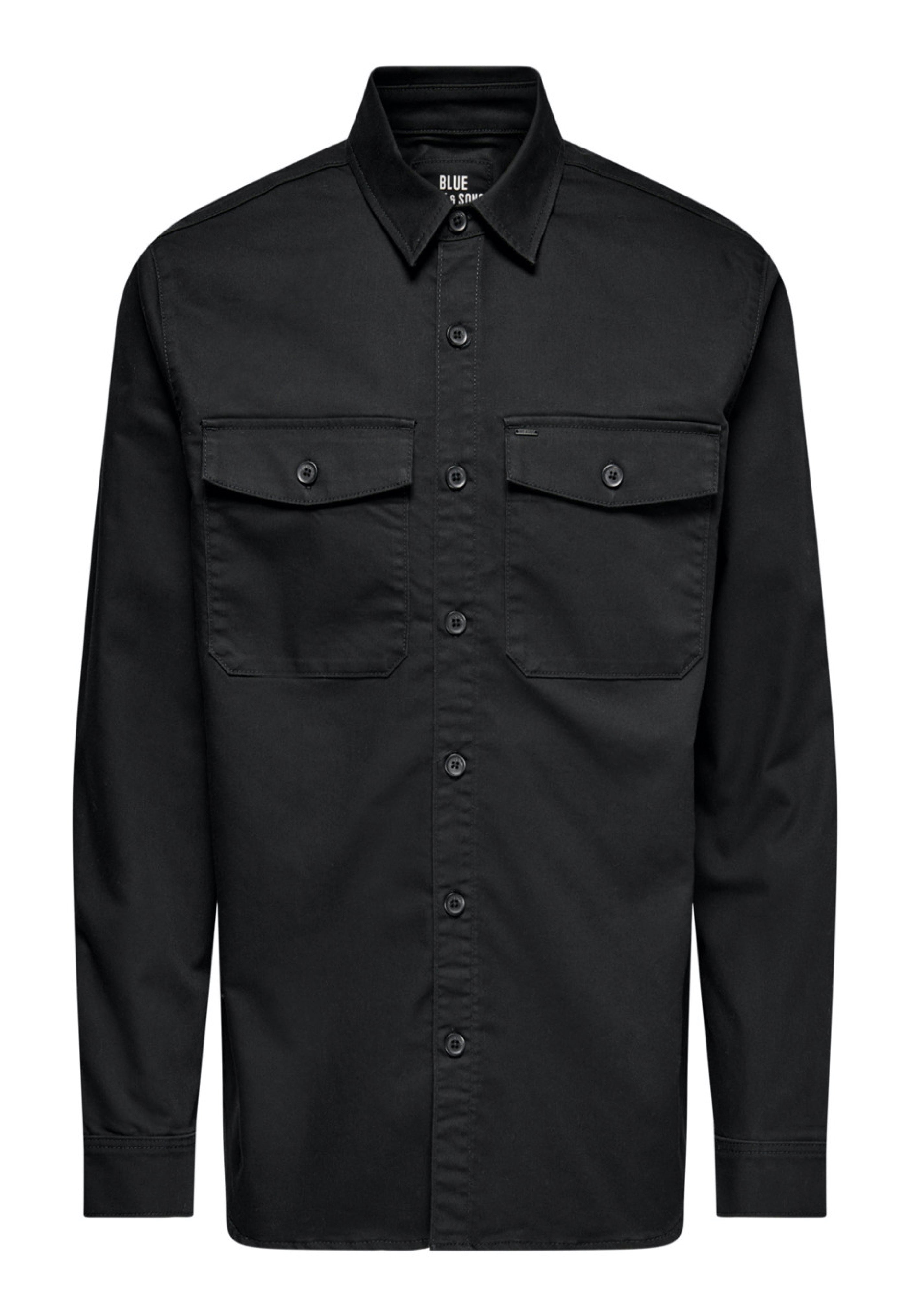 Only & Sons - Bob Over Black - Shirt | Men-Image