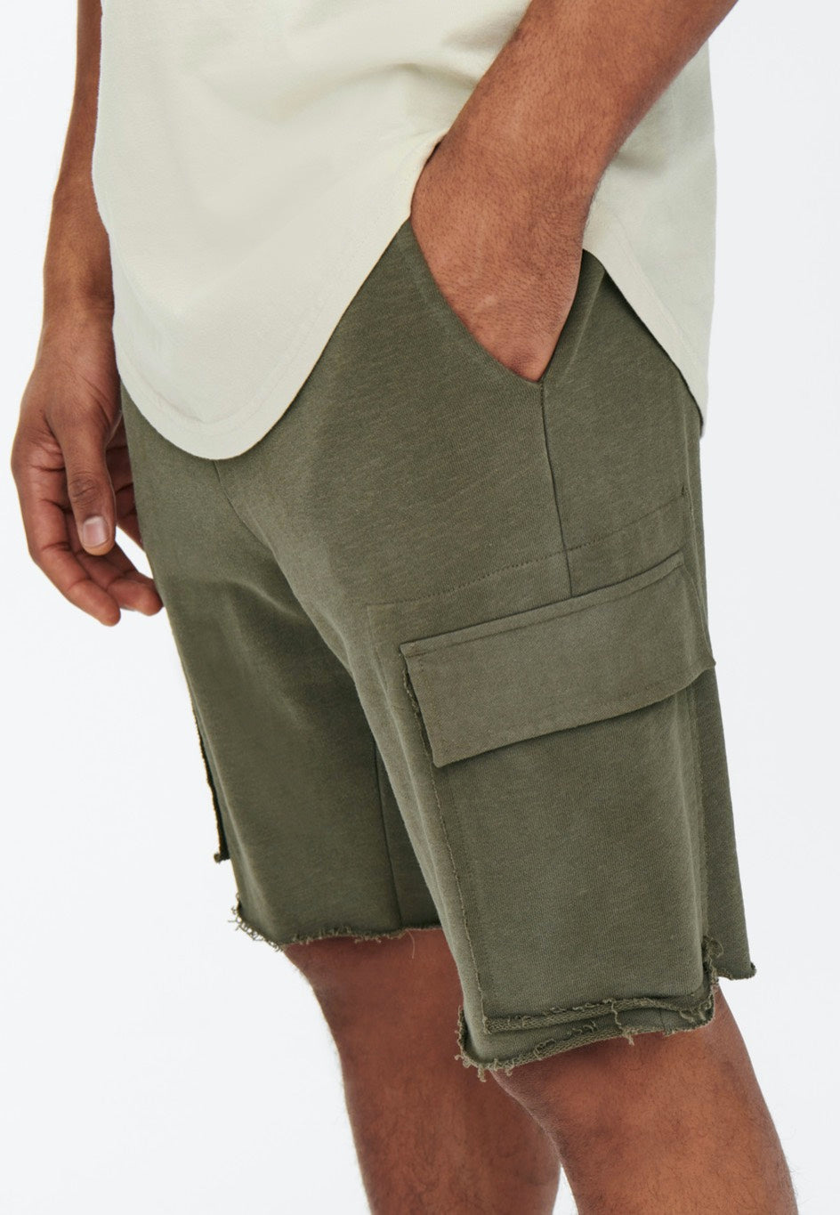 Only & Sons - Lino Sweat Cargo Canteen - Shorts | Men-Image