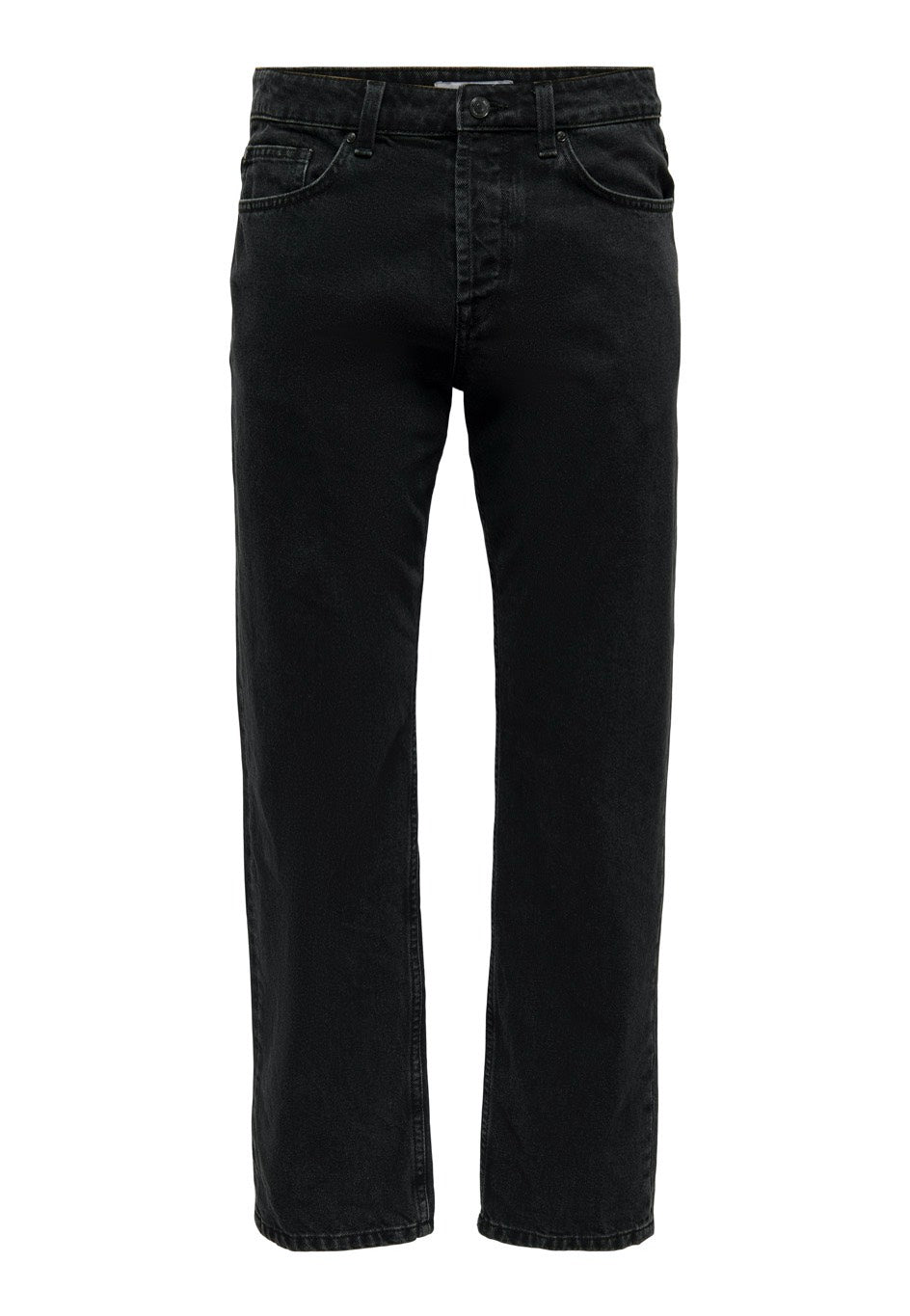 Only & Sons - Edge Loose Black Denim - Jeans | Men-Image