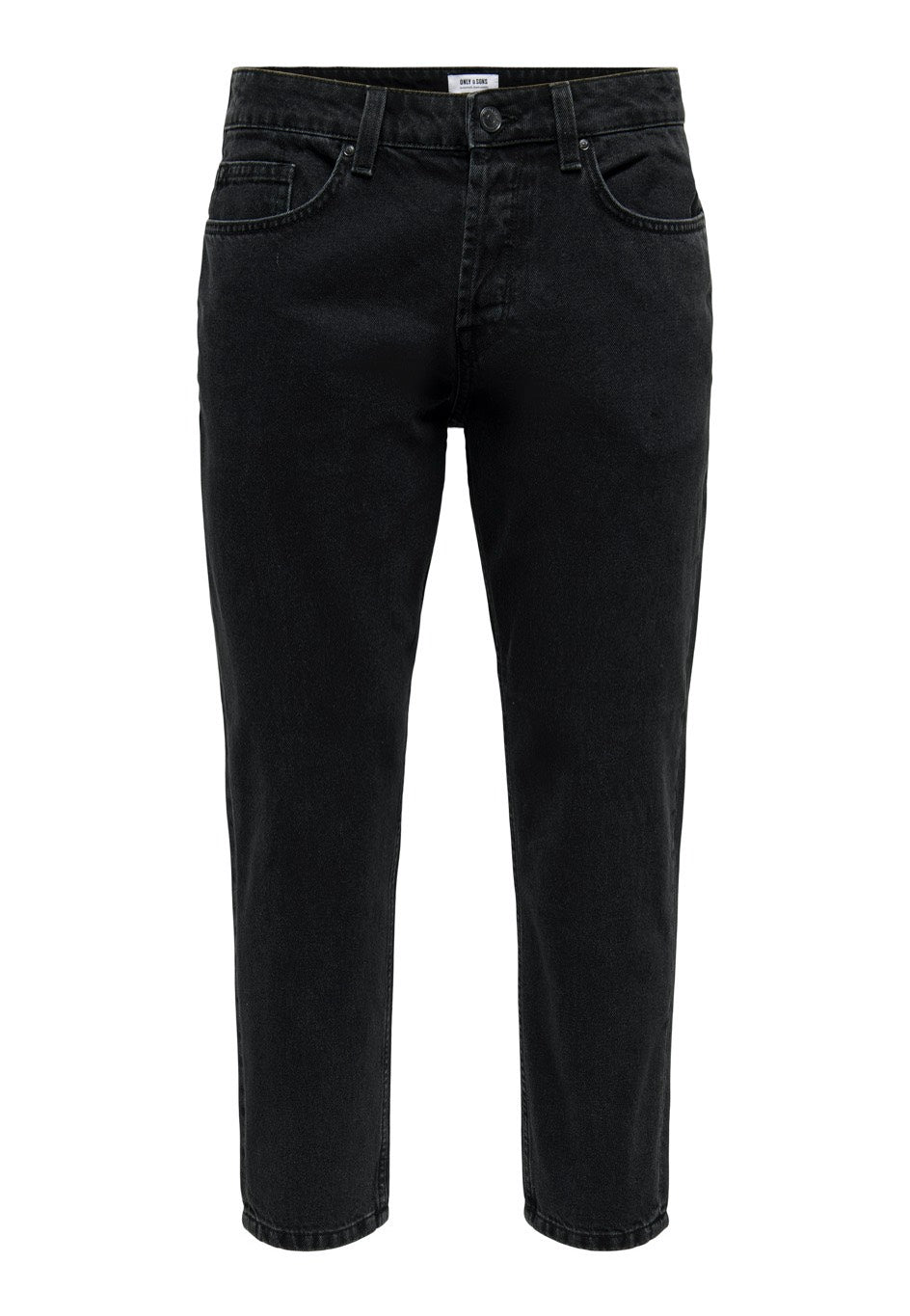 Only & Sons - Avi Beam Tap Black Denim - Jeans | Men-Image