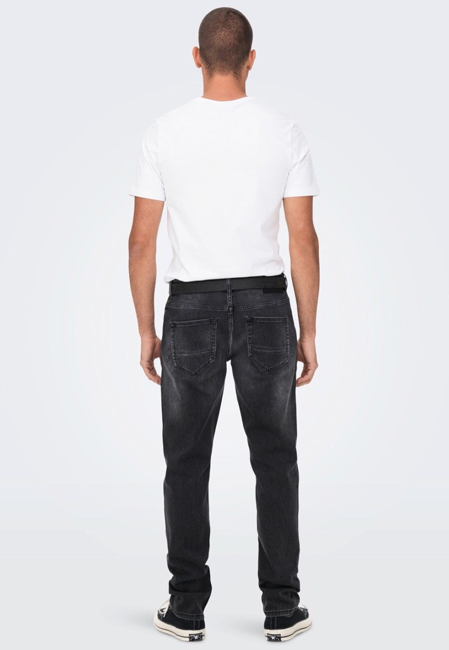 Only & Sons - Weft Truetemp Grey Denim - Jeans | Men-Image