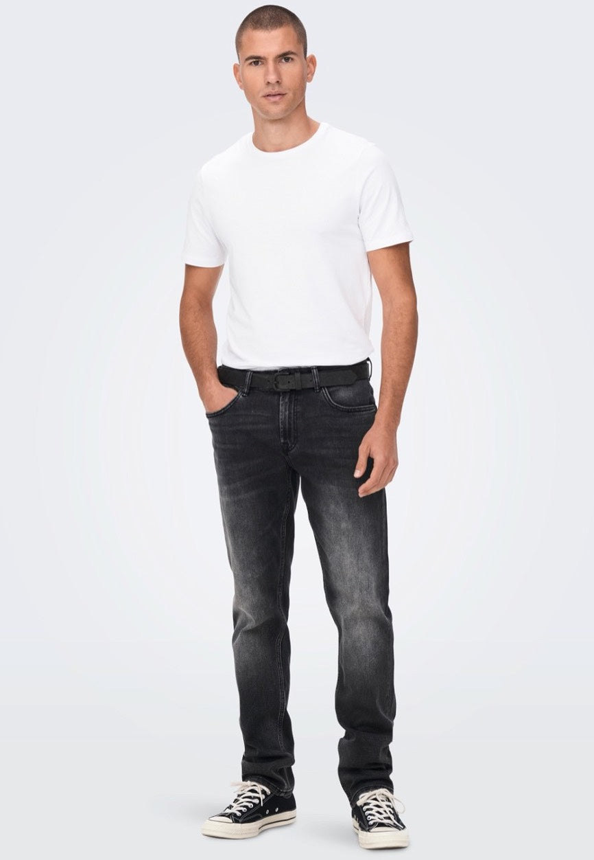 Only & Sons - Weft Truetemp Grey Denim - Jeans | Men-Image