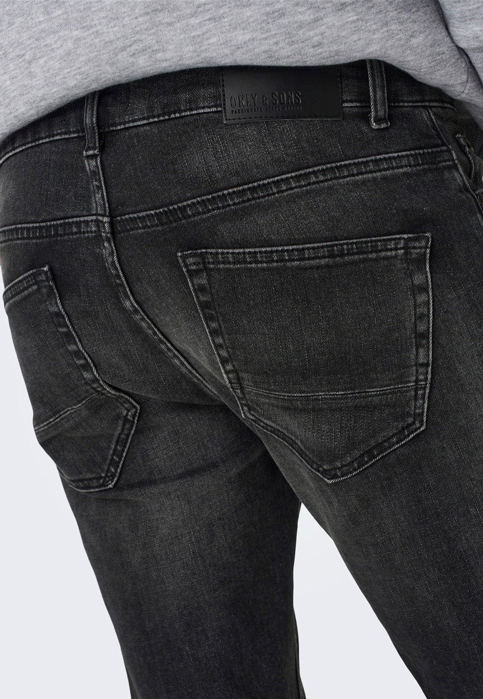 Only & Sons - Weft Truetemp Grey Denim - Jeans | Men-Image