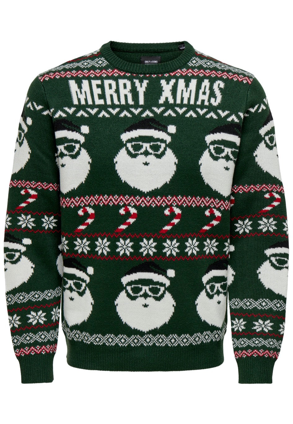 Only & Sons - Xmas Santa Jaq Reg Eden - Pullover | Men-Image