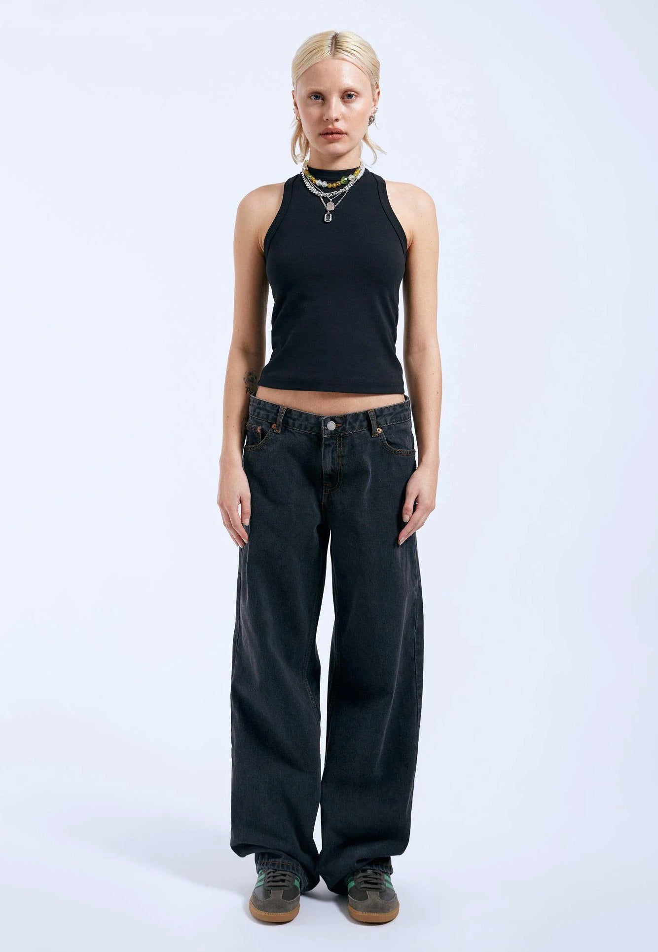 Dr. Denim - Hill Dust Washed Black - Jeans | Women-Image