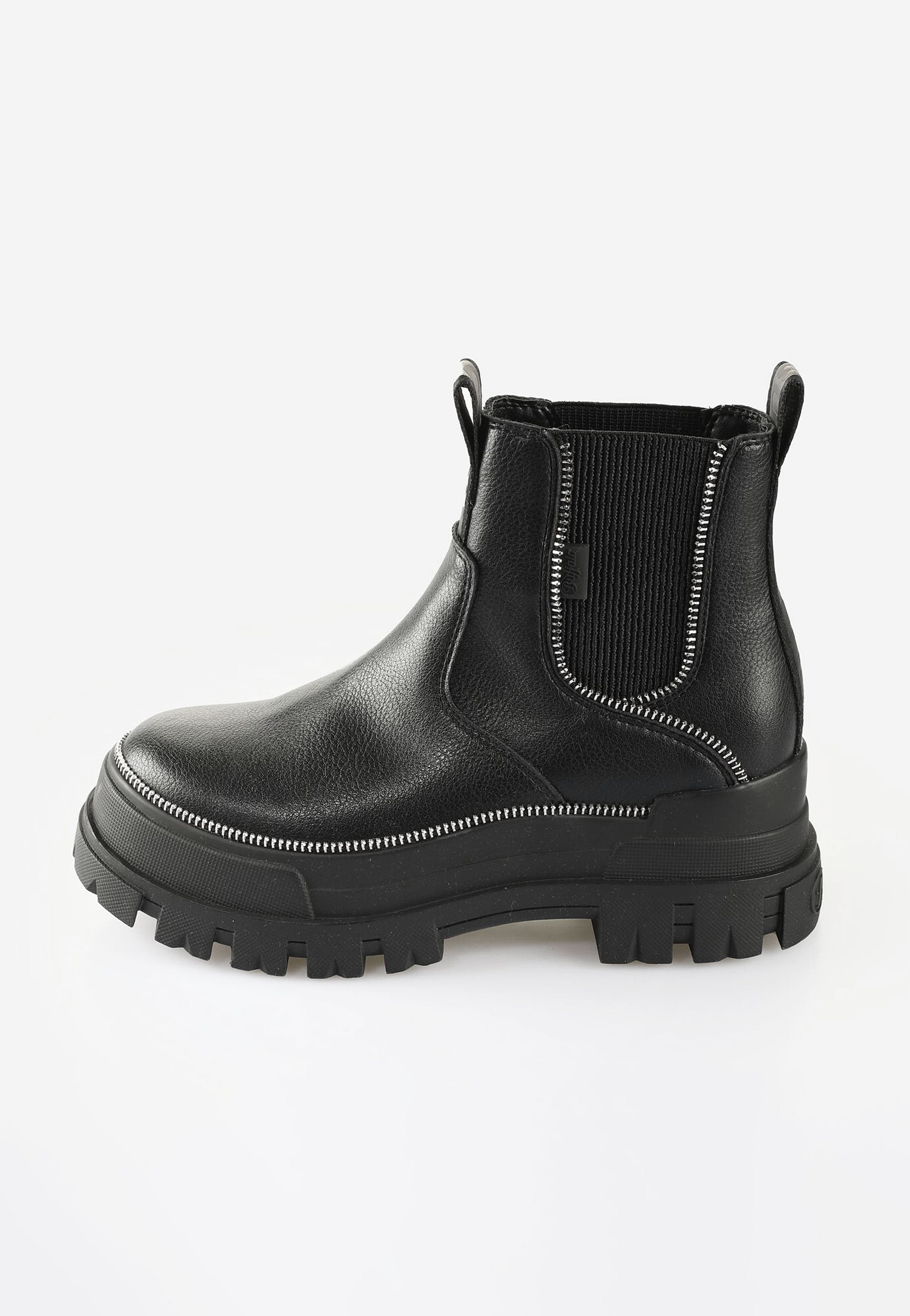 Buffalo - Aspha Chelsea Zip Black - Girl Shoes | Women-Image