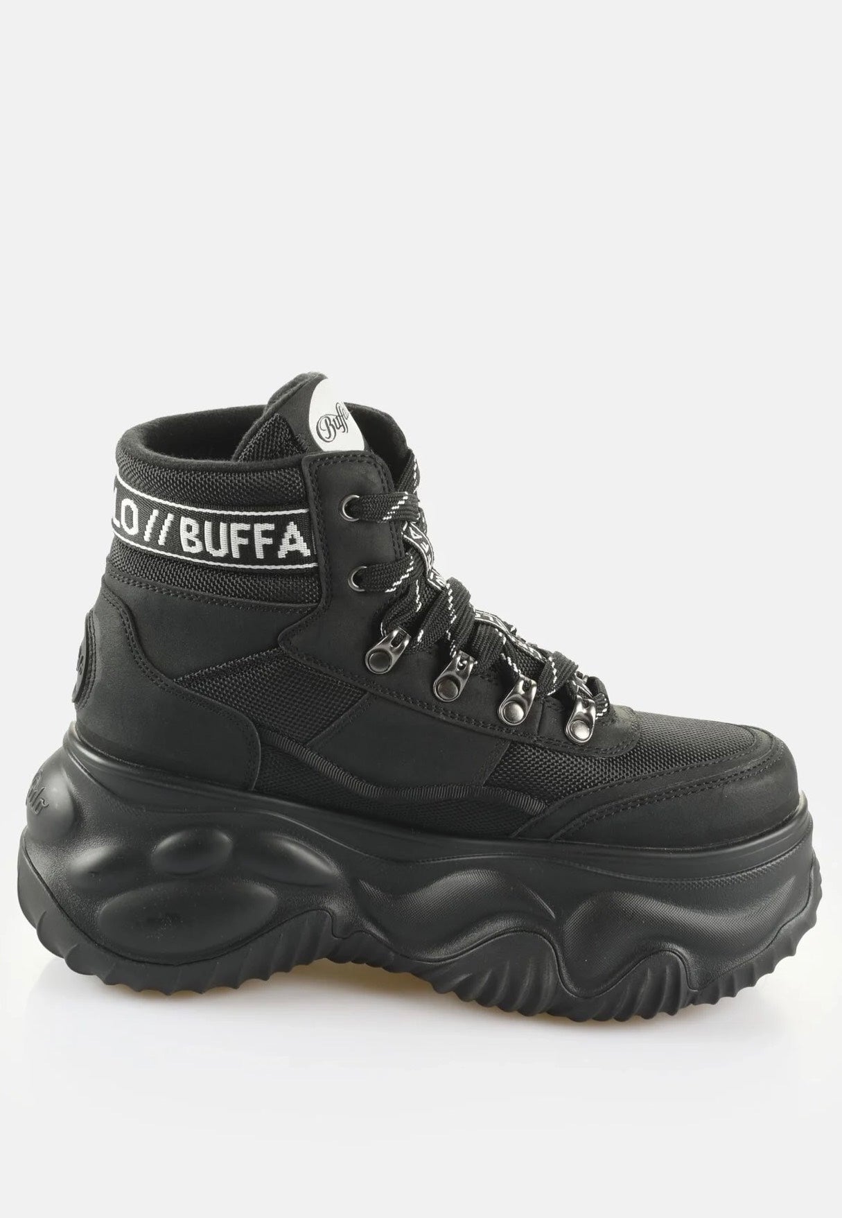 Buffalo - Blader Hiking Vegan Nubuck/Nylon Black - Girl Shoes | Women-Image