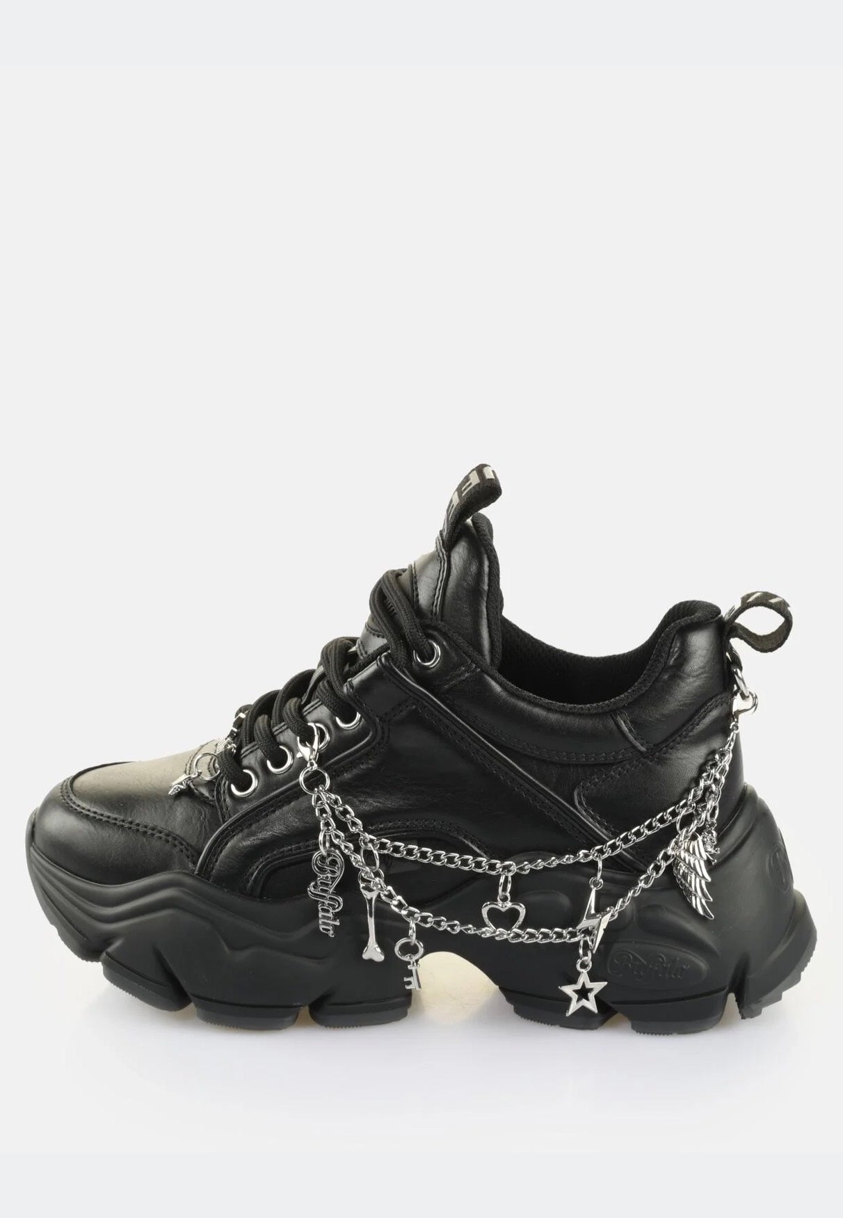 Buffalo - Binary Charm Vegan Nappa Black - Girl Shoes | Women-Image