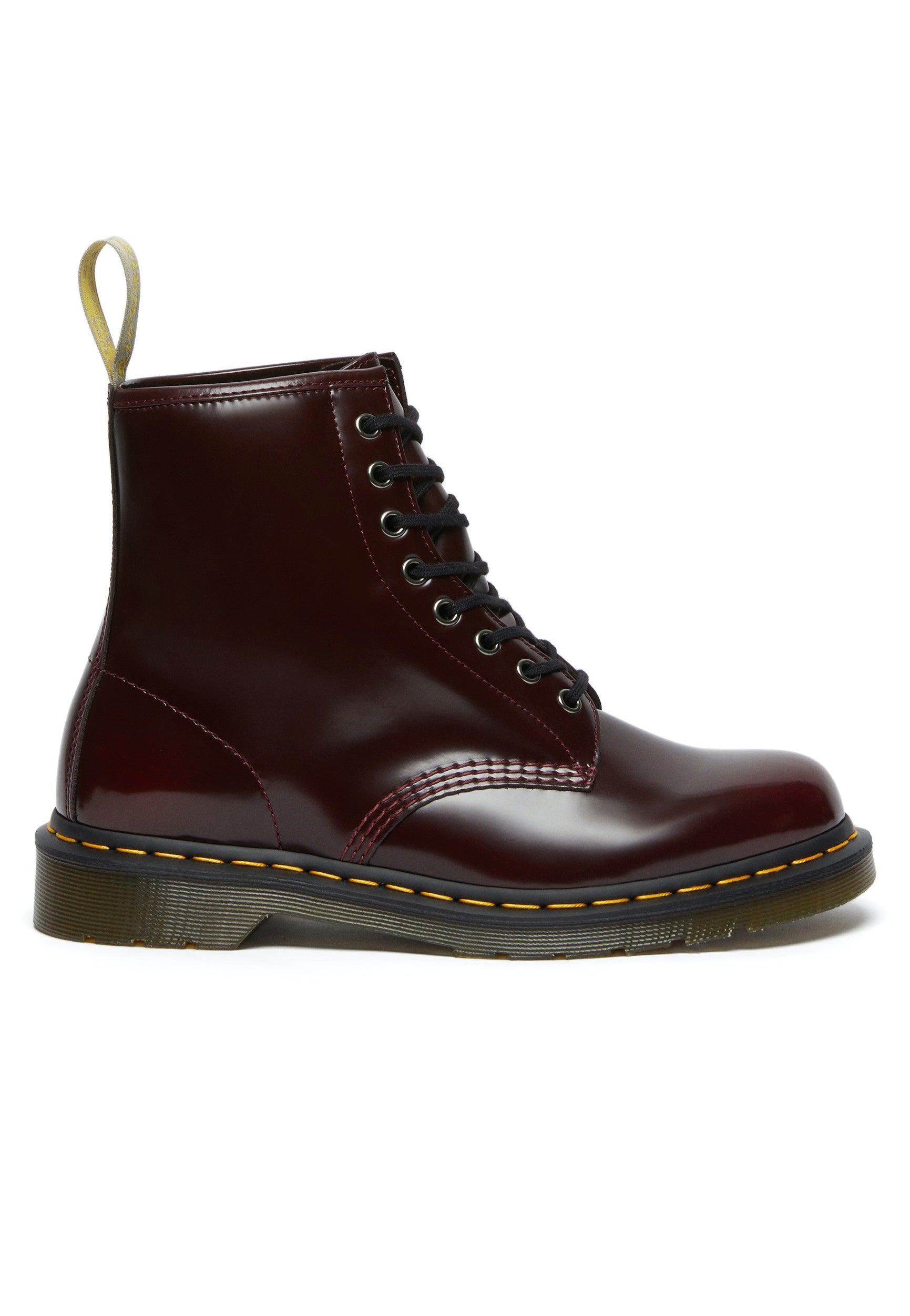 Dr. Martens - Vegan 1460 Cherry Red Oxford Rub Off Red - Shoes | Men-Image