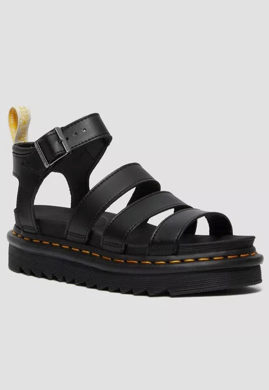 Dr. Martens - V Blaire Black Felix Rub Off - Girl Sandals | Women-Image