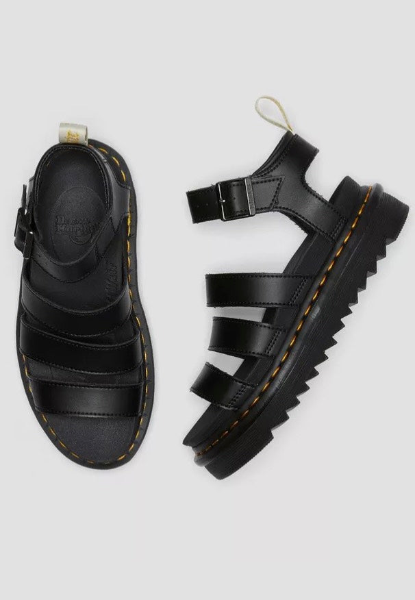 Dr. Martens - V Blaire Black Felix Rub Off - Girl Sandals | Women-Image