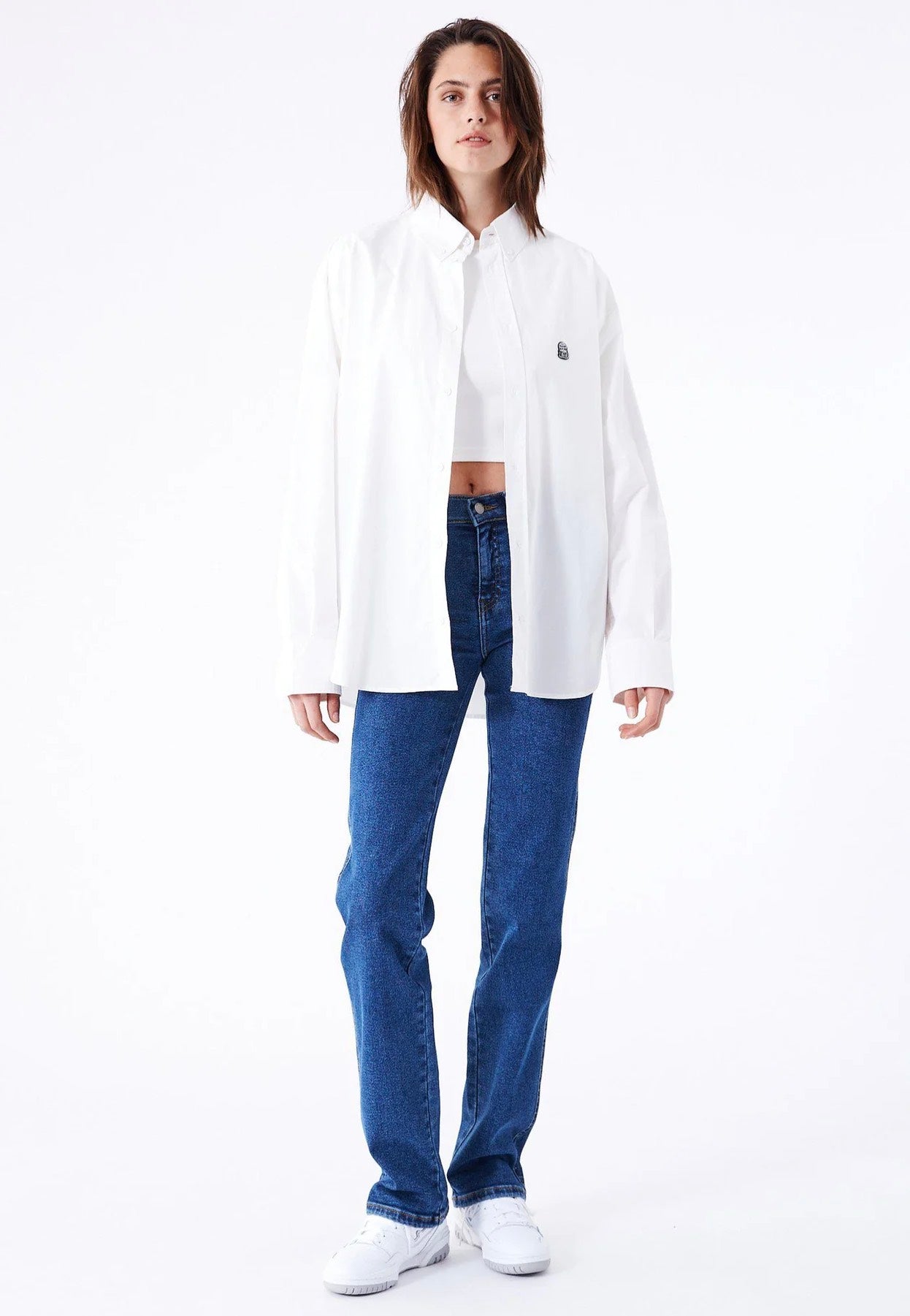 Dr. Denim - Lexy Straight Cape Dark Plain - Jeans | Women-Image