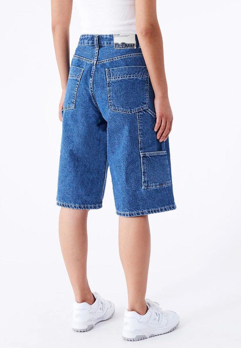 Dr. Denim - Bree Worker Pebble Mid Stone - Shorts | Women-Image