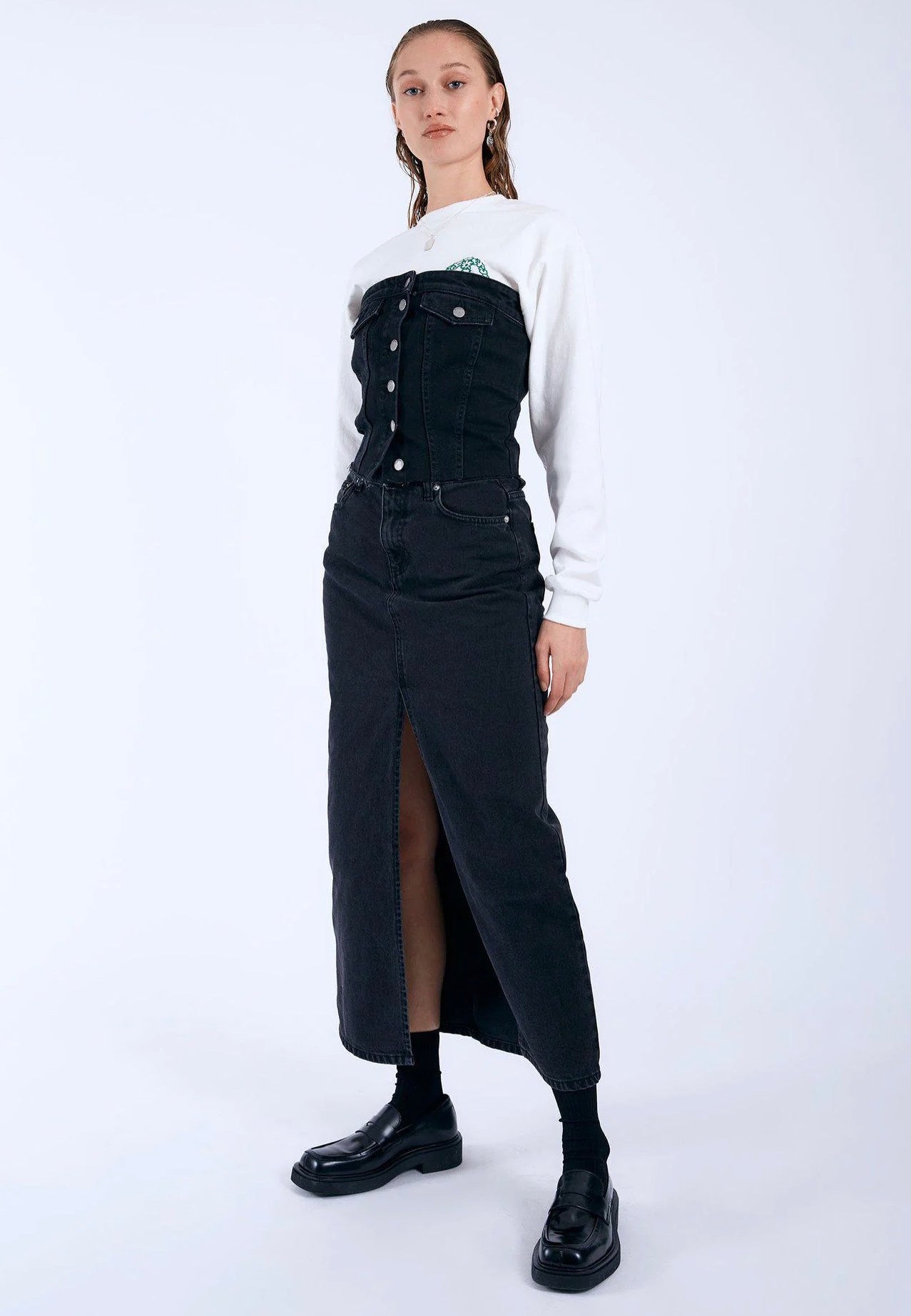 Dr. Denim - Myra Skirt Black Used - Skirt | Women-Image