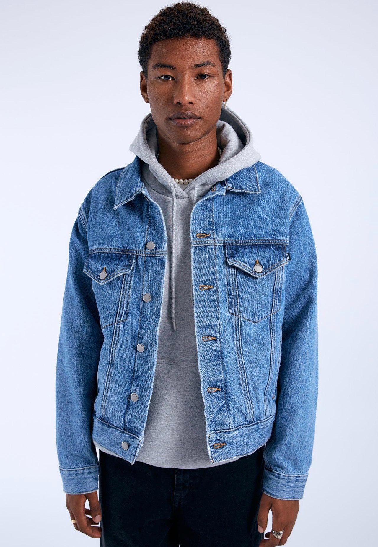 Dr. Denim - Joey Trucker Stream Sky Retro - Jacket | Men-Image