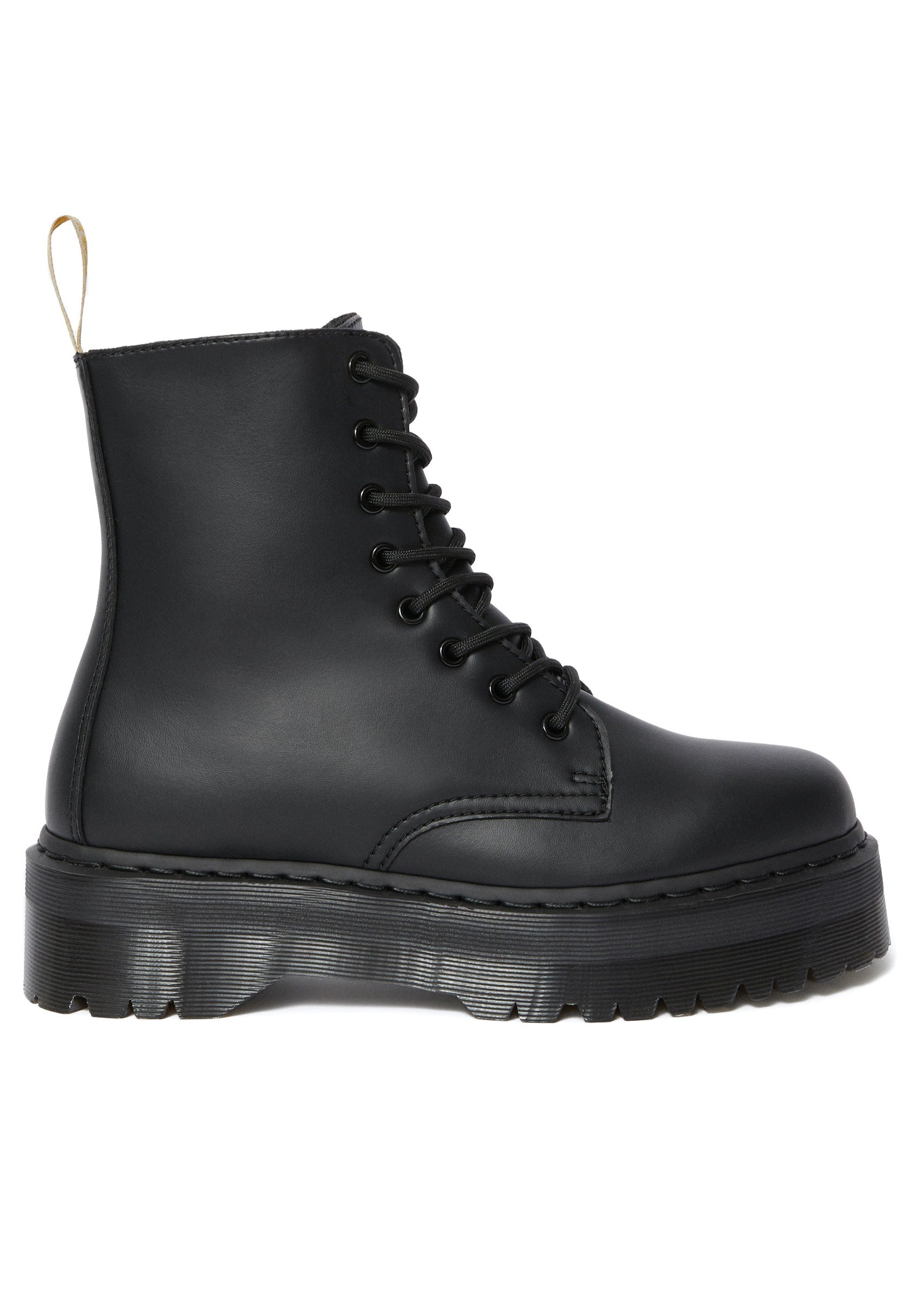 Dr. Martens - Vegan Jadon II Mono Black Felix Rub Off Black - Shoes | Men-Image