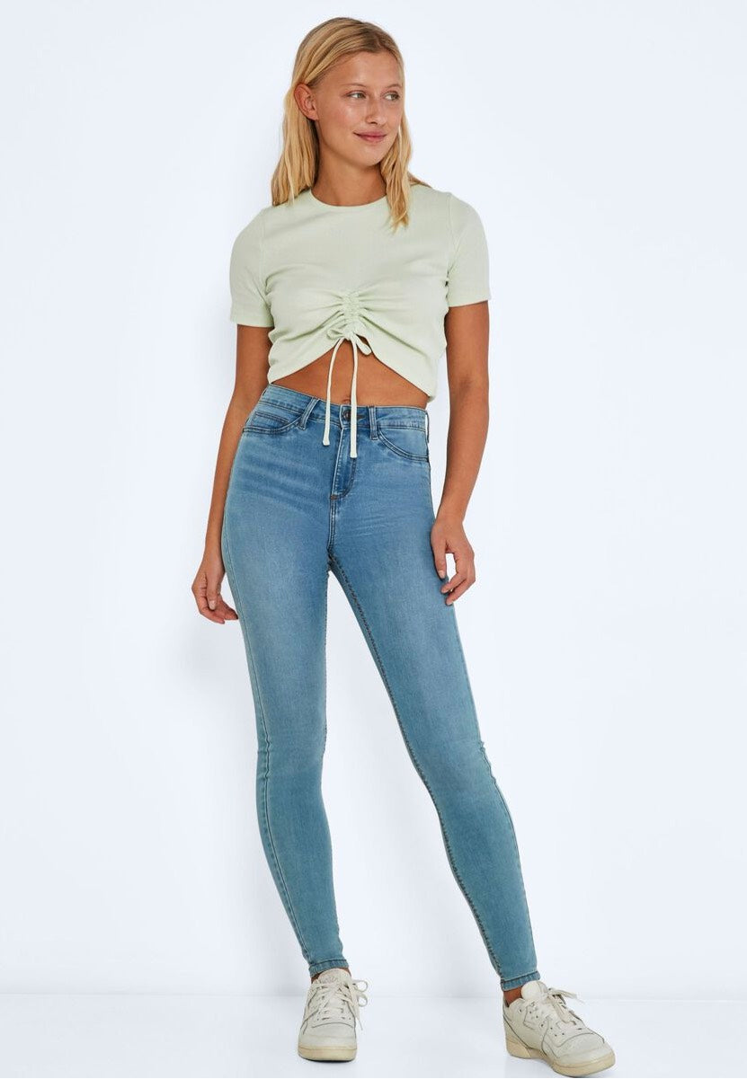 Noisy May - Callie Skinny Light Blue Denim - Jeans | Women-Image