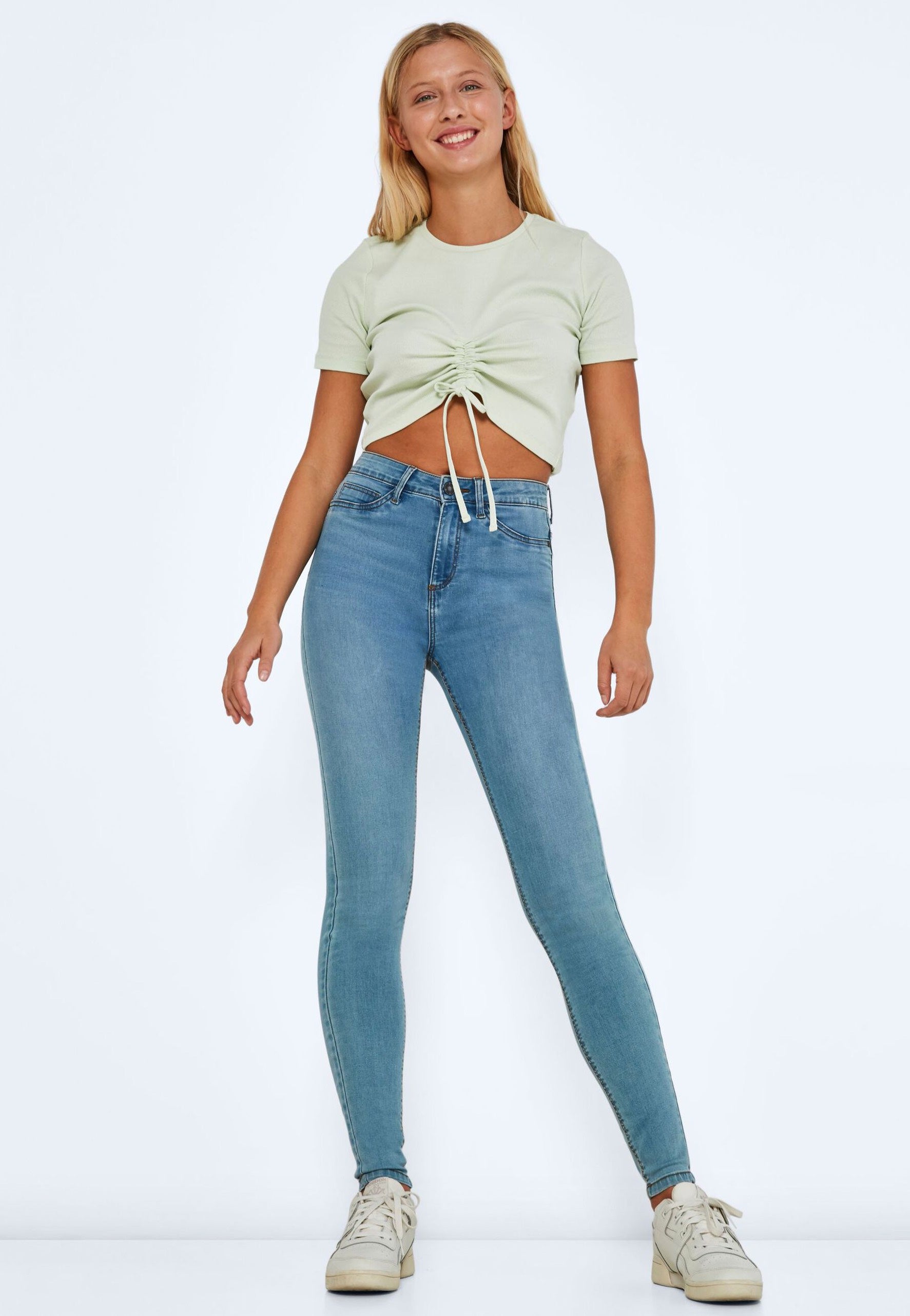 Noisy May - Callie Skinny Light Blue Denim - Jeans | Women-Image