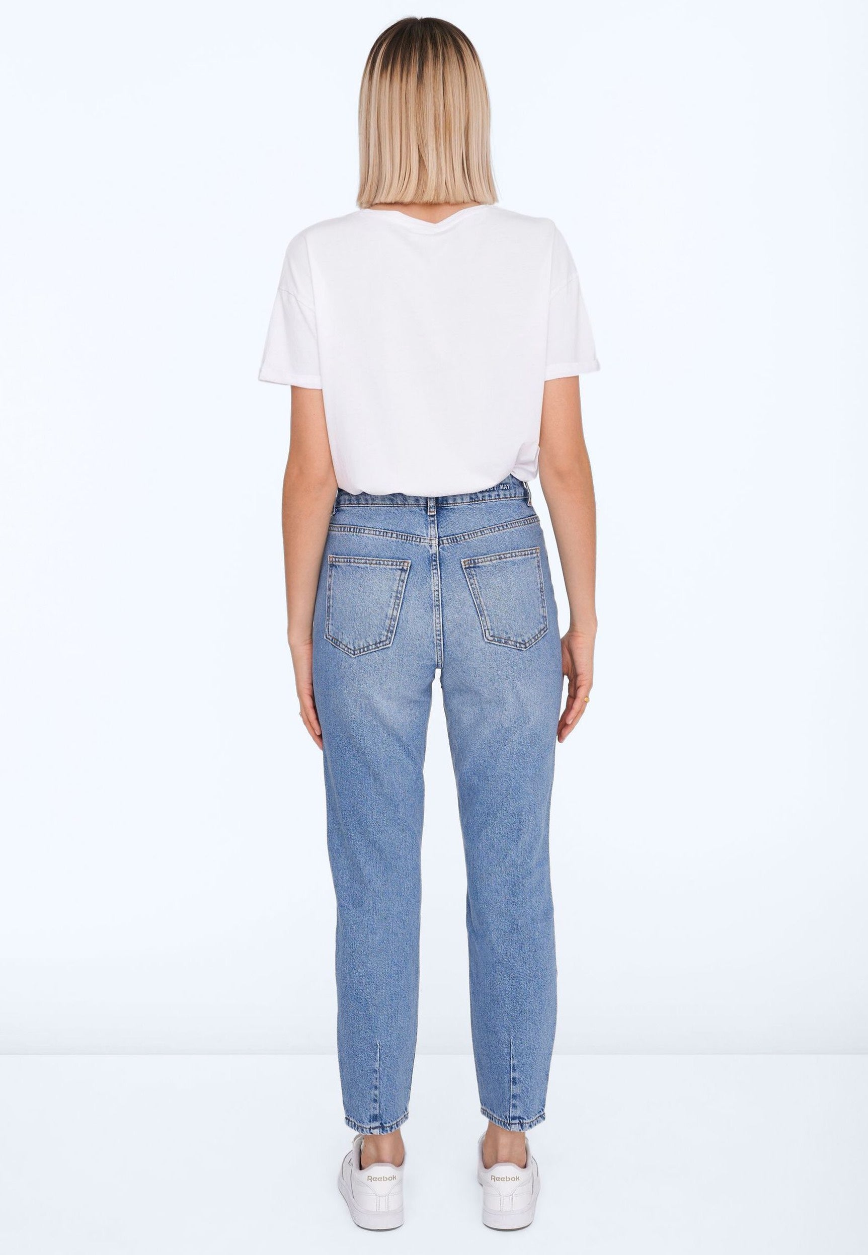 Noisy May - Isabel Mom Light Blue Denim - Jeans | Women-Image